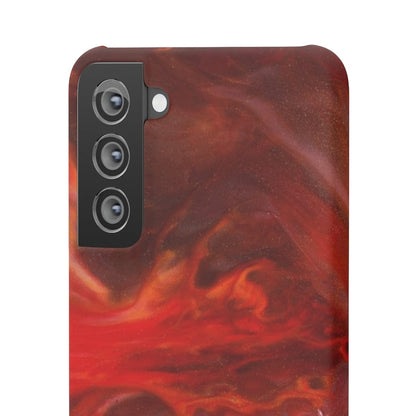 CASEBOB Phone Case Warm Flames Ink Art Android Case (Slim)