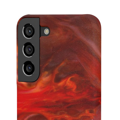 CASEBOB Phone Case Warm Flames Ink Art Android Case (Slim)