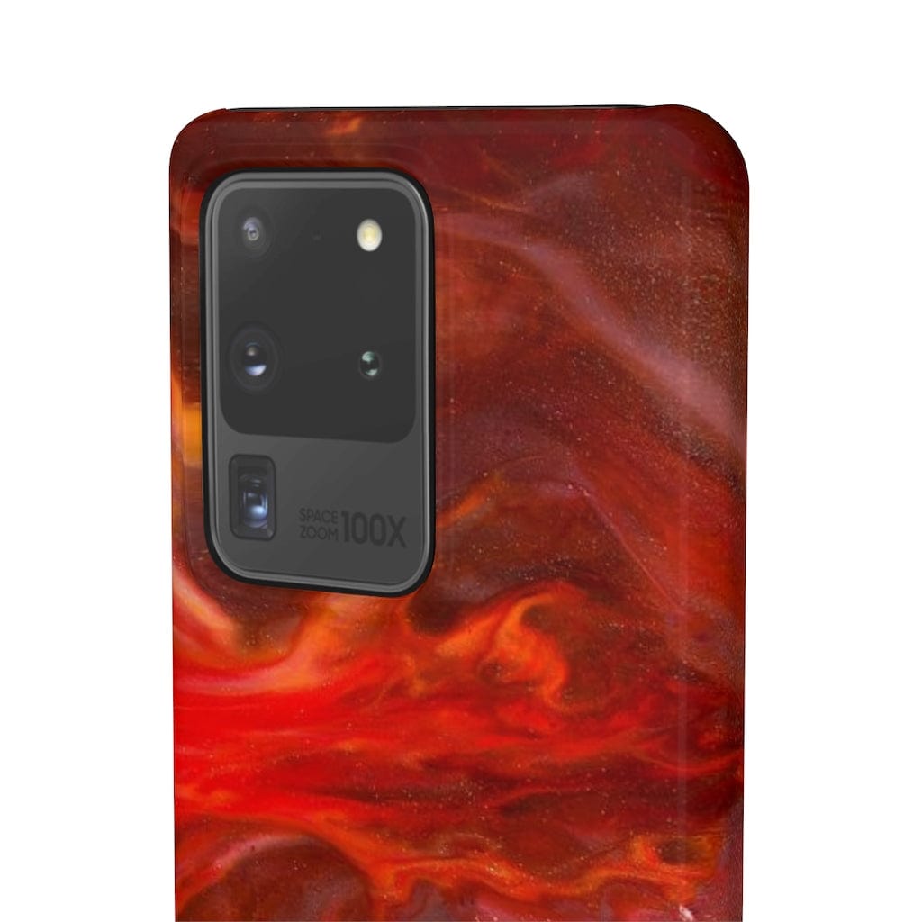 CASEBOB Phone Case Warm Flames Ink Art Android Case (Slim)