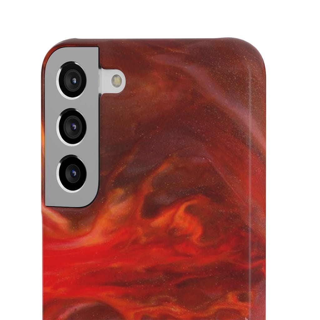 CASEBOB Phone Case Warm Flames Ink Art Android Case (Slim)