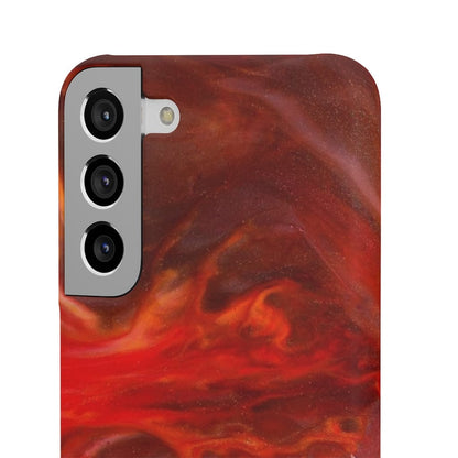 CASEBOB Phone Case Warm Flames Ink Art Android Case (Slim)