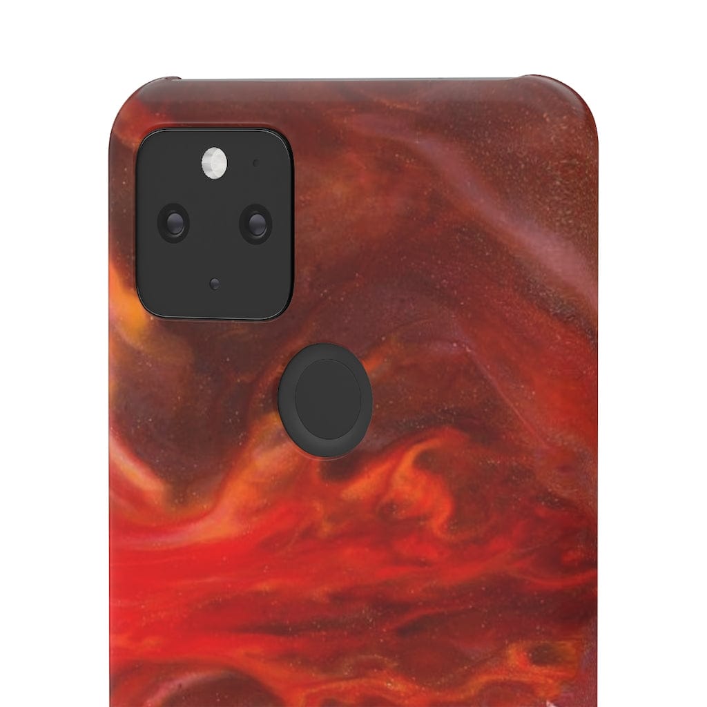 CASEBOB Phone Case Warm Flames Ink Art Android Case (Slim)