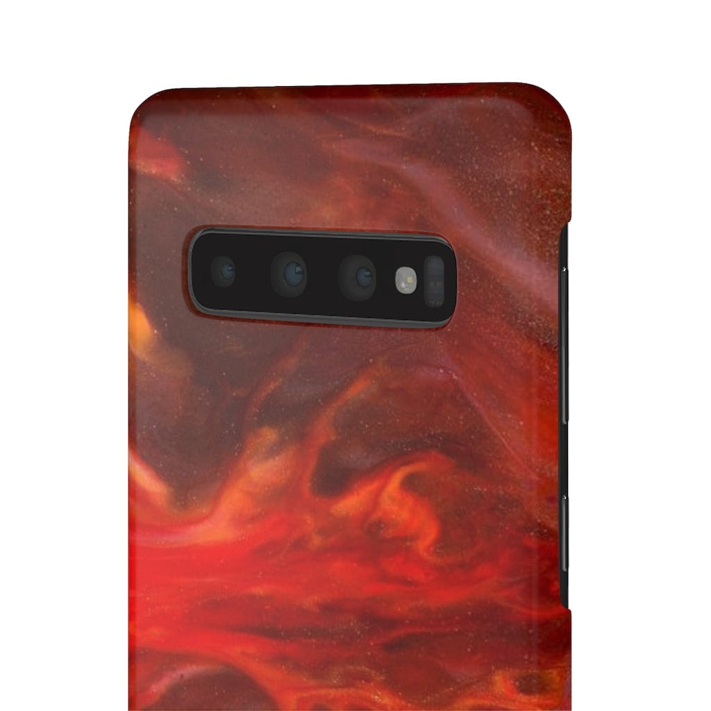 CASEBOB Phone Case Warm Flames Ink Art Android Case (Slim)