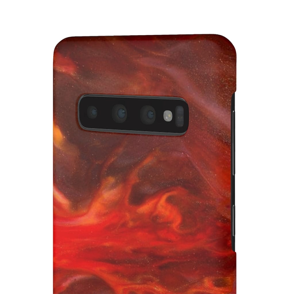 CASEBOB Phone Case Warm Flames Ink Art Android Case (Slim)