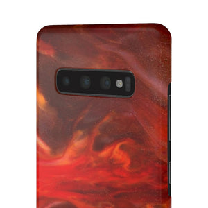 CASEBOB Phone Case Warm Flames Ink Art Android Case (Slim)