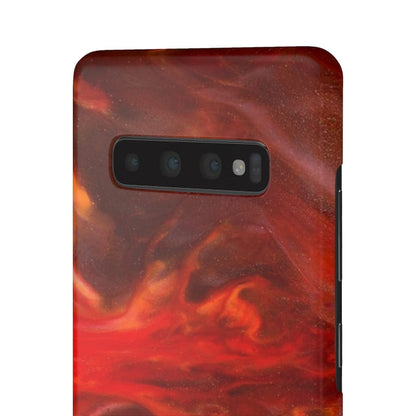 CASEBOB Phone Case Warm Flames Ink Art Android Case (Slim)