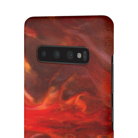 CASEBOB Phone Case Warm Flames Ink Art Android Case (Slim)