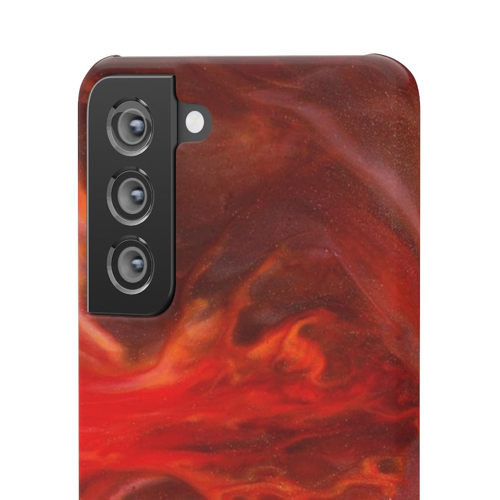 CASEBOB Phone Case Warm Flames Ink Art Android Case (Slim)