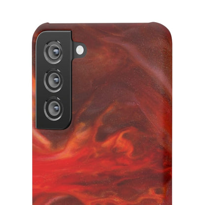 CASEBOB Phone Case Warm Flames Ink Art Android Case (Slim)