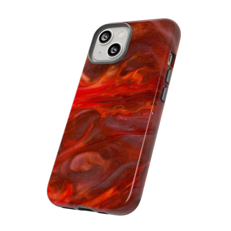 CASEBOB Phone Case Warm Flames Ink Art iPhone Case (Protective)