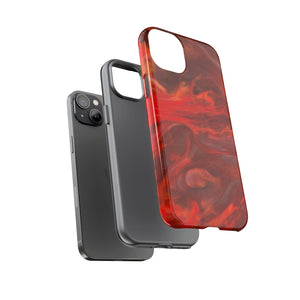 CASEBOB Phone Case Warm Flames Ink Art iPhone Case (Protective)