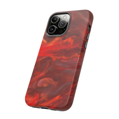 CASEBOB Phone Case Warm Flames Ink Art iPhone Case (Protective)