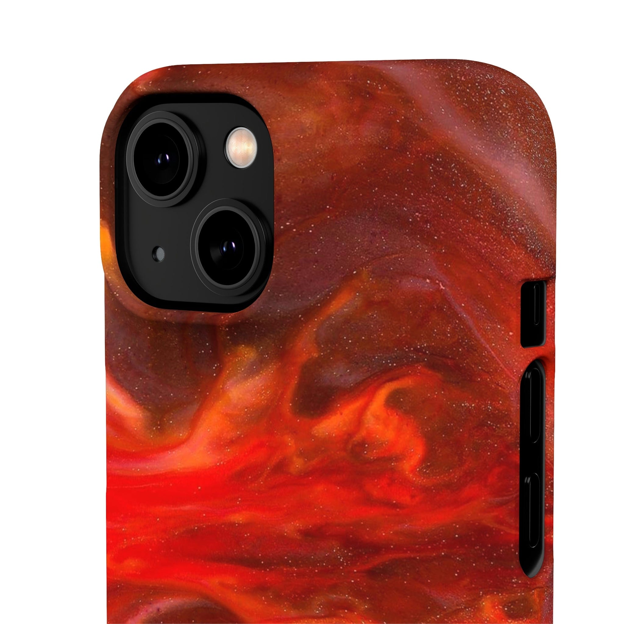 CASEBOB Phone Case Warm Flames Ink Art iPhone Case (Slim)