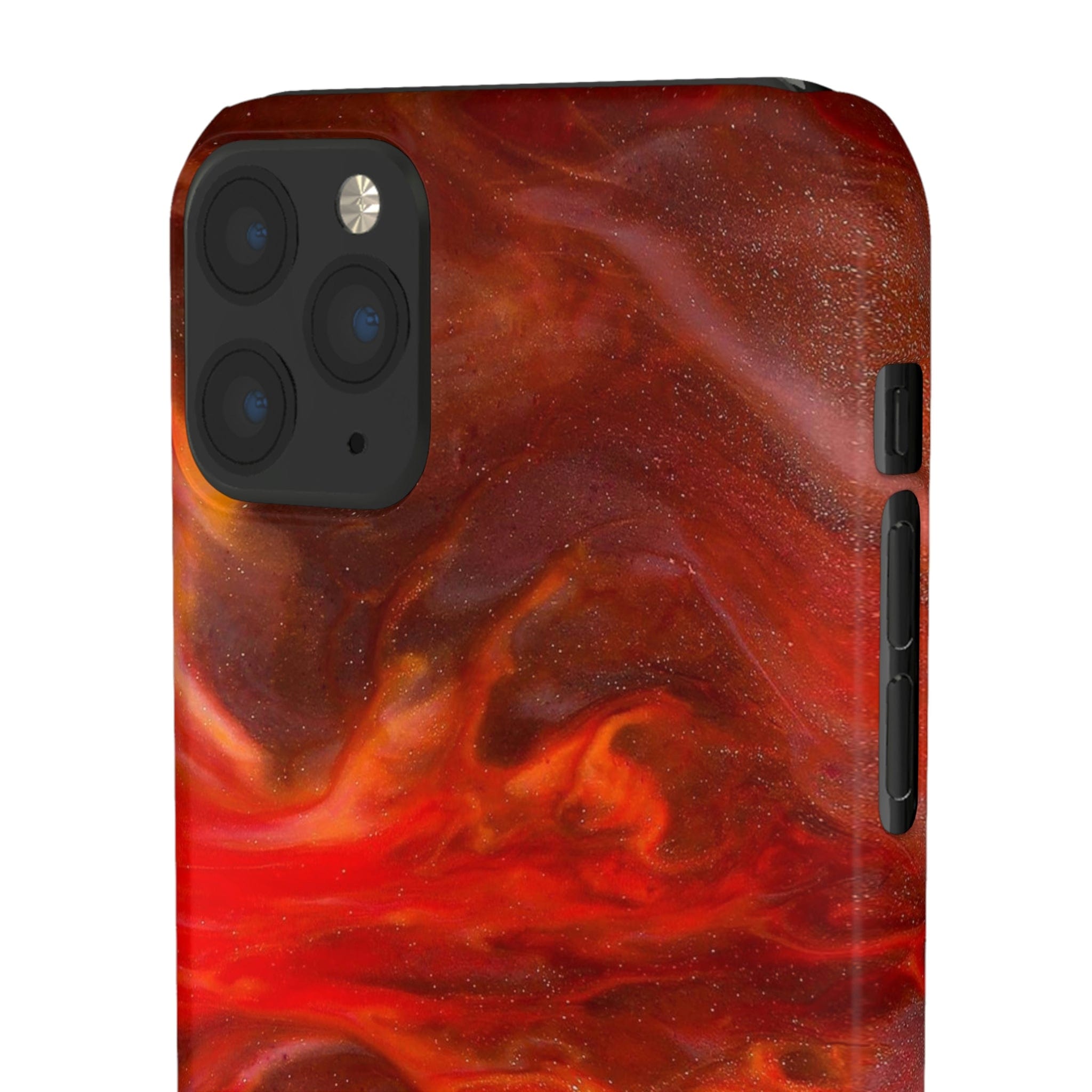 CASEBOB Phone Case Warm Flames Ink Art iPhone Case (Slim)