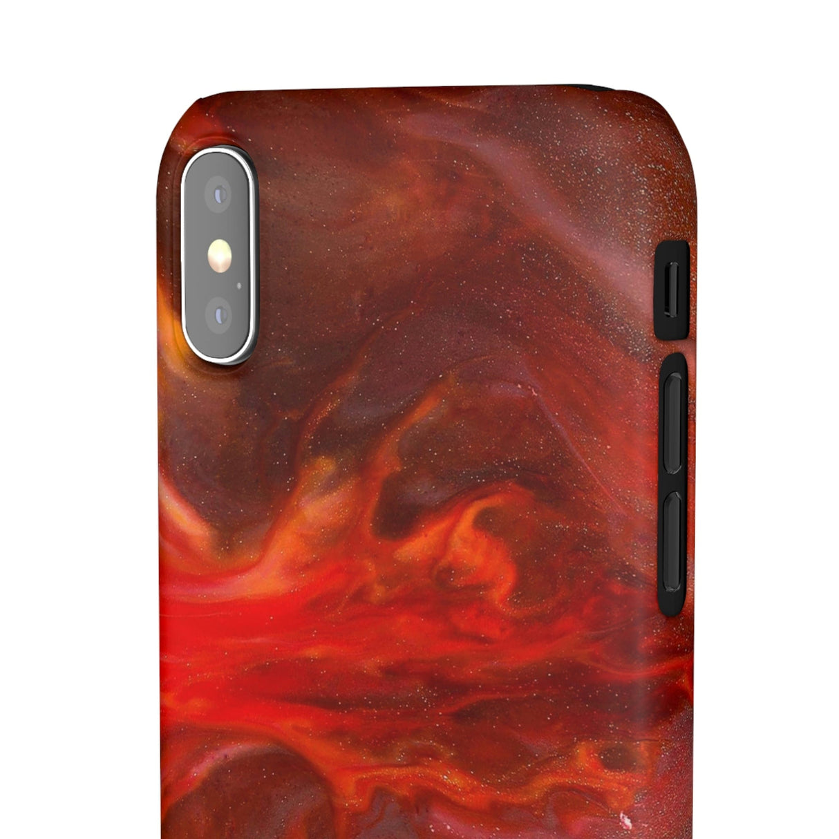 CASEBOB Phone Case Warm Flames Ink Art iPhone Case (Slim)