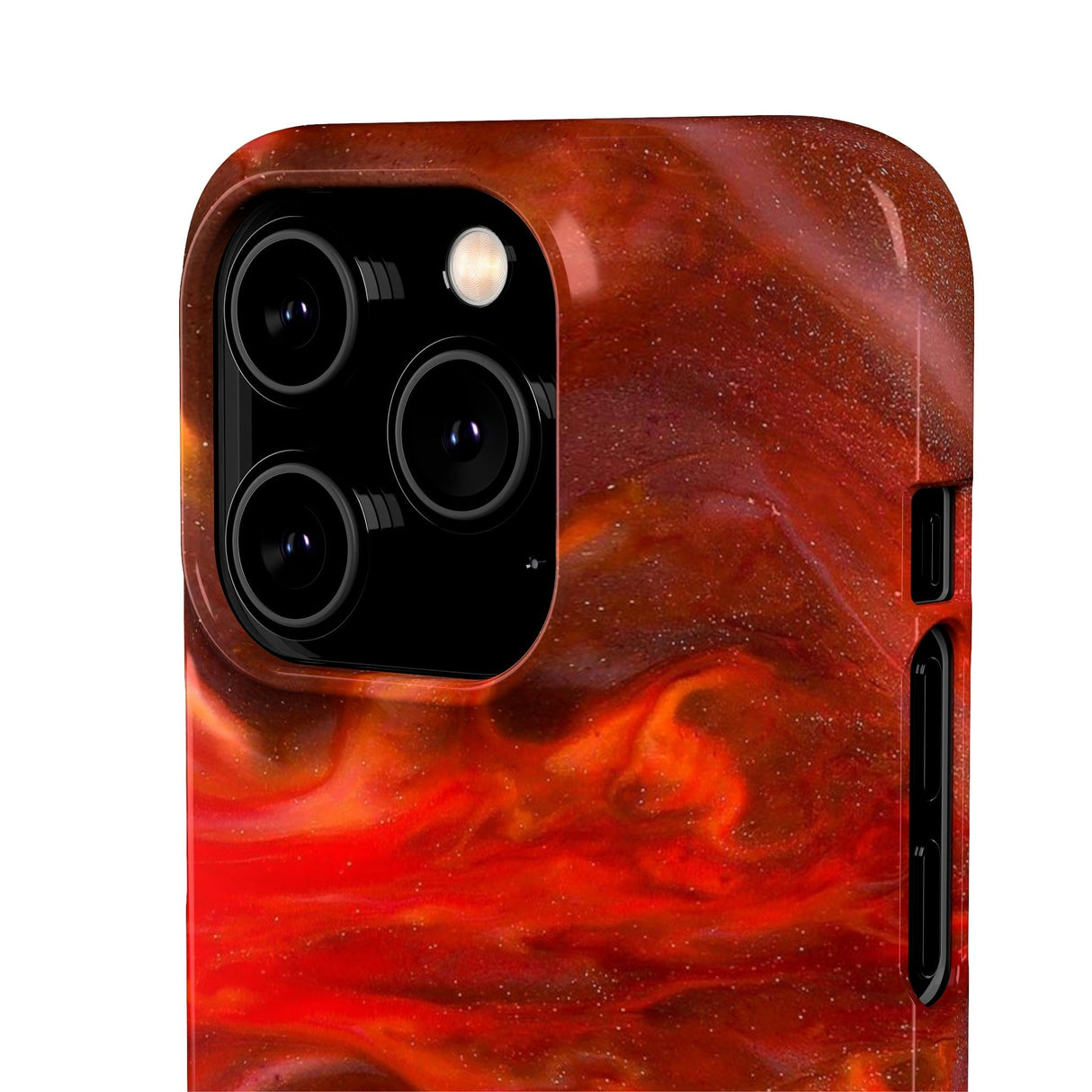 CASEBOB Phone Case Warm Flames Ink Art iPhone Case (Slim)