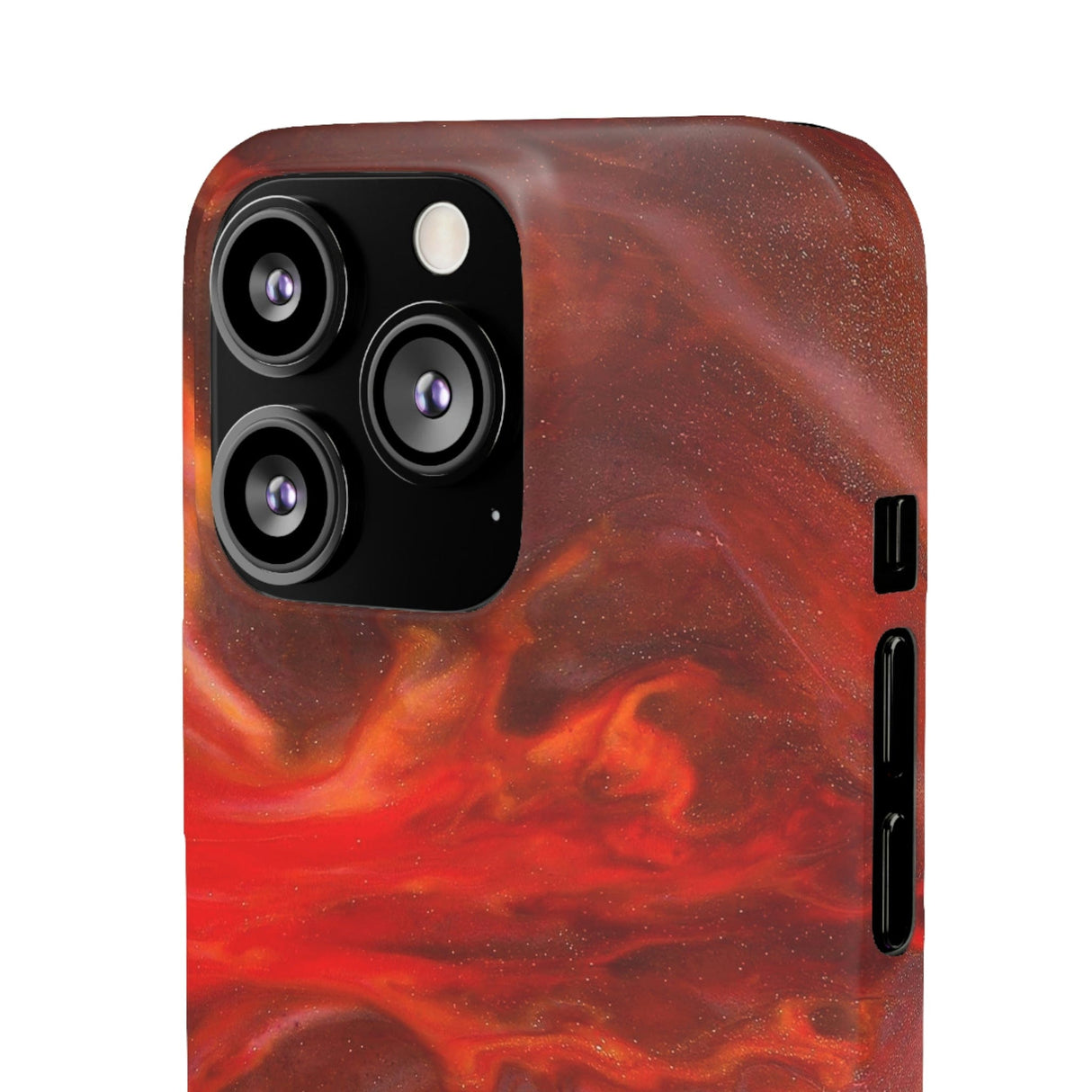 CASEBOB Phone Case Warm Flames Ink Art iPhone Case (Slim)