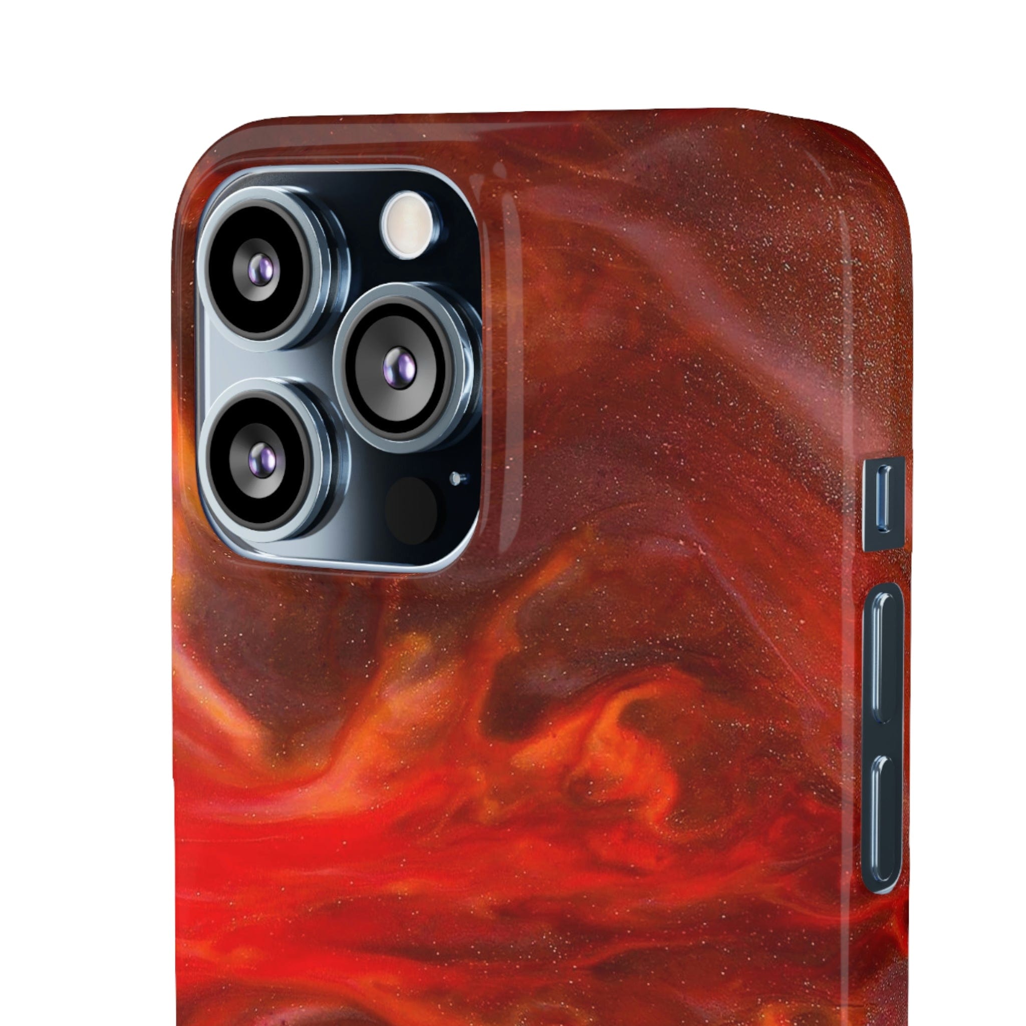 CASEBOB Phone Case Warm Flames Ink Art iPhone Case (Slim)