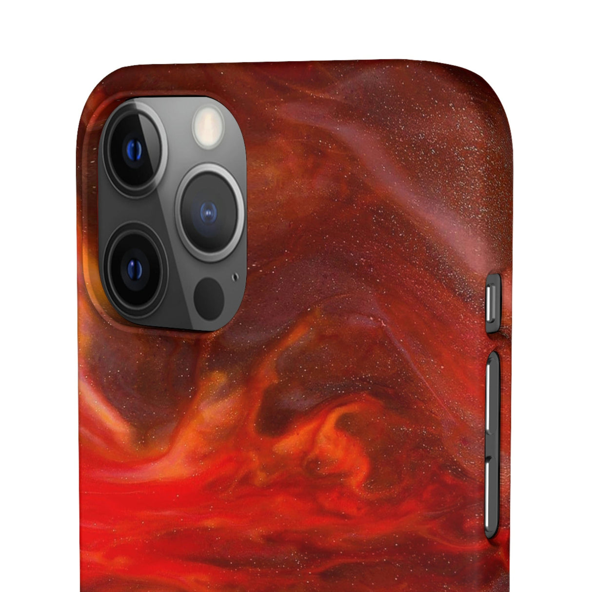 CASEBOB Phone Case Warm Flames Ink Art iPhone Case (Slim)