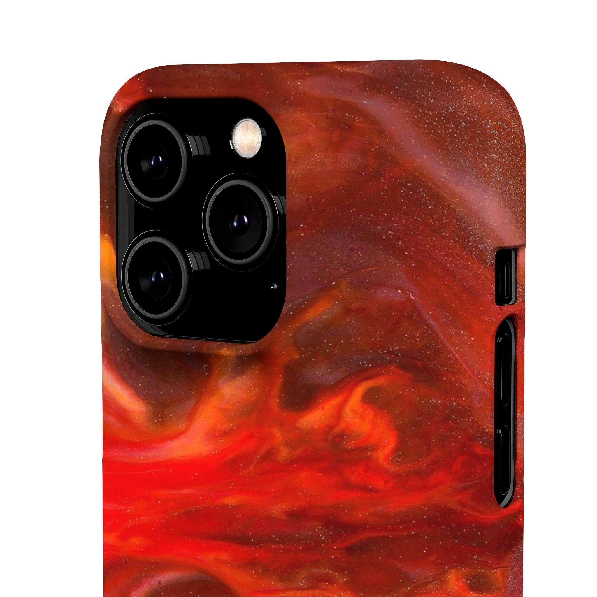 CASEBOB Phone Case Warm Flames Ink Art iPhone Case (Slim)