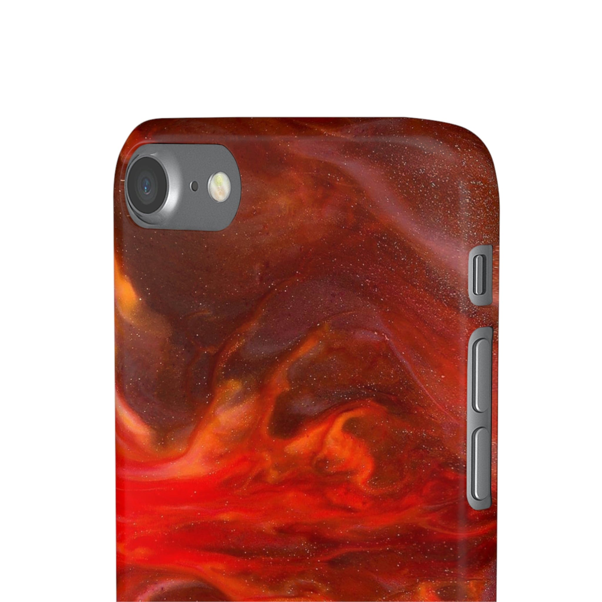 CASEBOB Phone Case Warm Flames Ink Art iPhone Case (Slim)