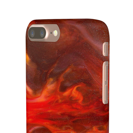 CASEBOB Phone Case Warm Flames Ink Art iPhone Case (Slim)