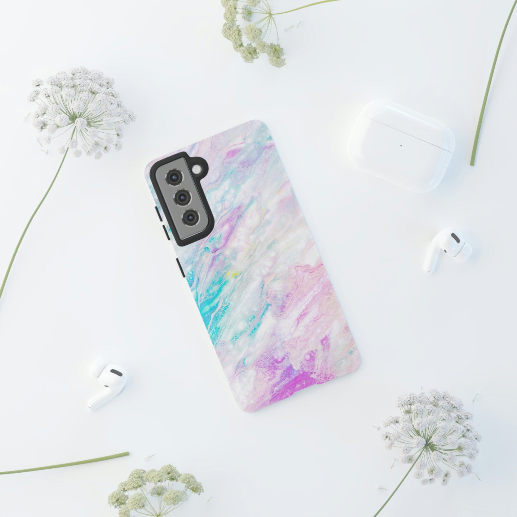 CASEBOB Phone Case Watercolor Pink Android Case (Protective)