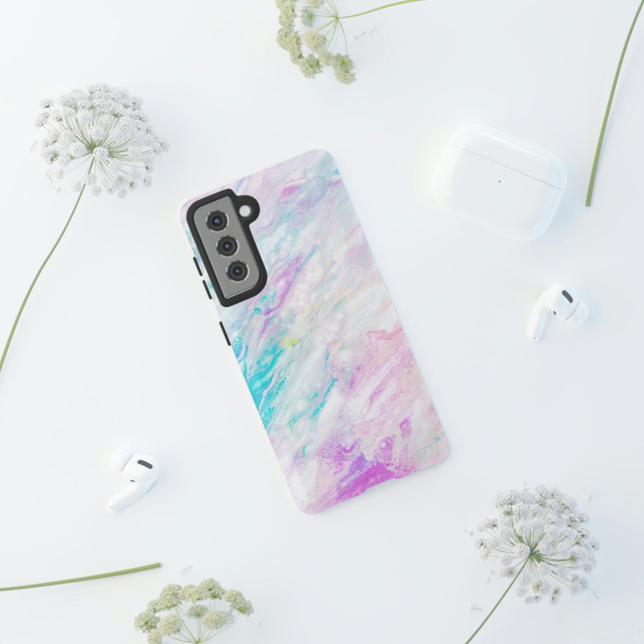 CASEBOB Phone Case Watercolor Pink Android Case (Protective)