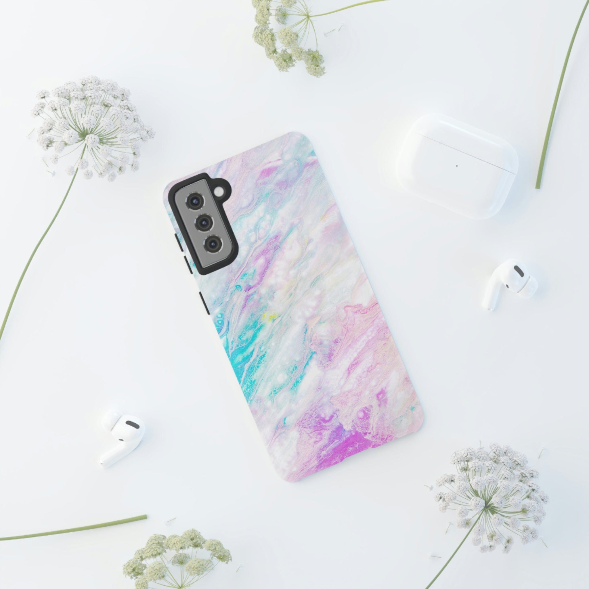 CASEBOB Phone Case Watercolor Pink Android Case (Protective)