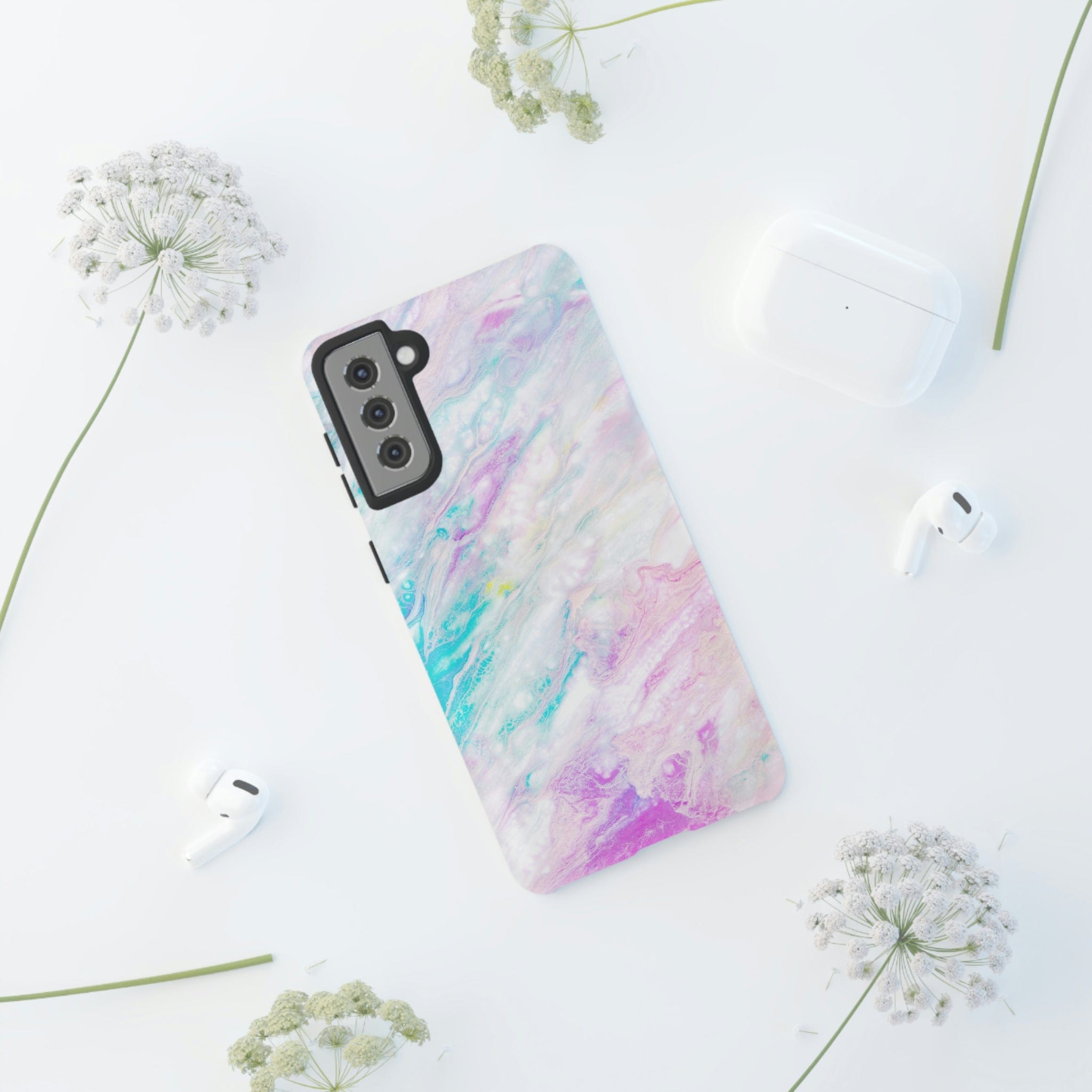 CASEBOB Phone Case Watercolor Pink Android Case (Protective)