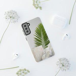 CASEBOB Phone Case White Marble Android Case (Protective)