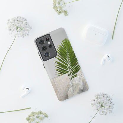 CASEBOB Phone Case White Marble Android Case (Protective)