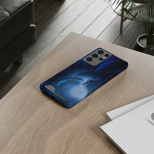 CASEBOB Phone Case Winter Blue Ink Art Android Case (Card)