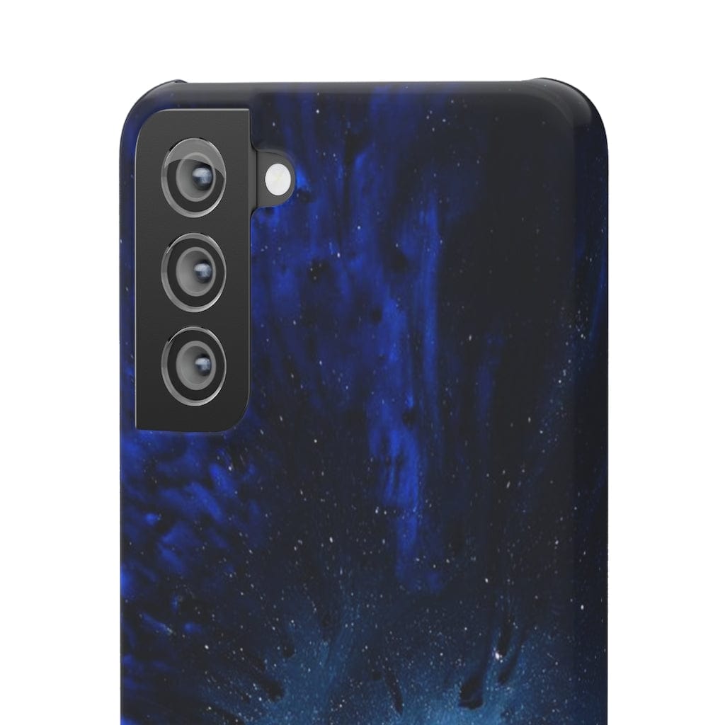 CASEBOB Phone Case Winter Blue Ink Art  Android Case (Slim)