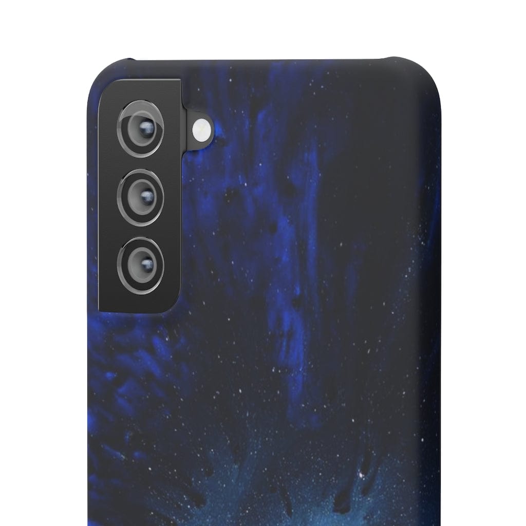 CASEBOB Phone Case Winter Blue Ink Art  Android Case (Slim)