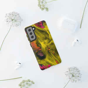 CASEBOB Phone Case Yellow Ink Art Android Case (Protective)