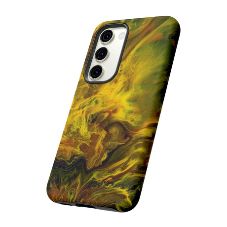 CASEBOB Phone Case Yellow Ink Art Android Case (Protective)