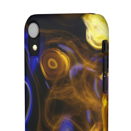 CASEBOB Phone Case Yellow Marble iPhone Case (Slim)