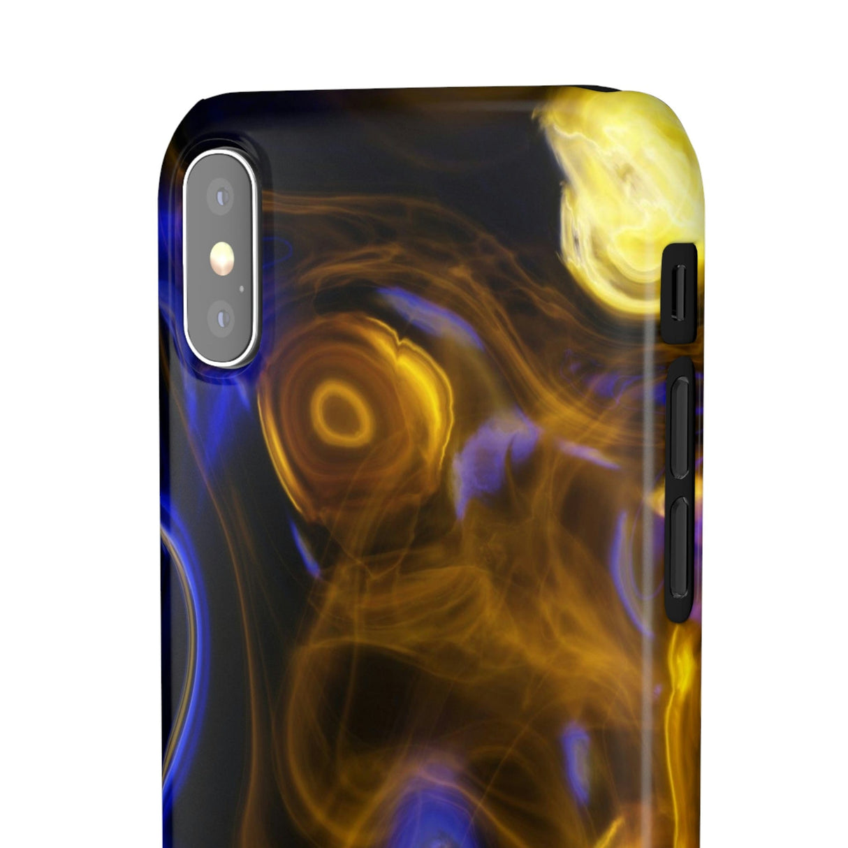 CASEBOB Phone Case Yellow Marble iPhone Case (Slim)