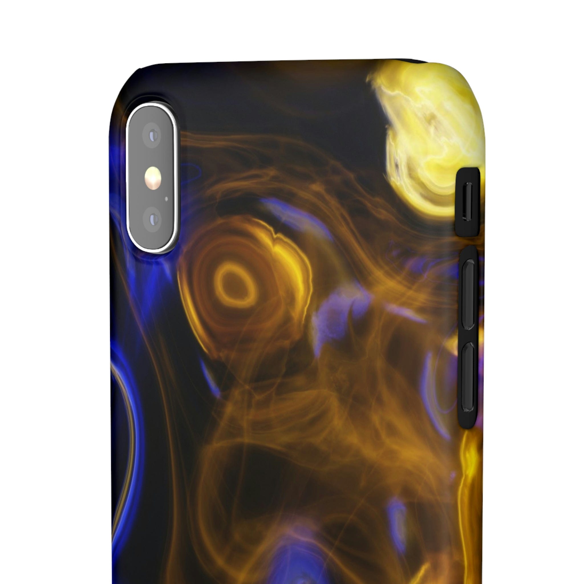 CASEBOB Phone Case Yellow Marble iPhone Case (Slim)