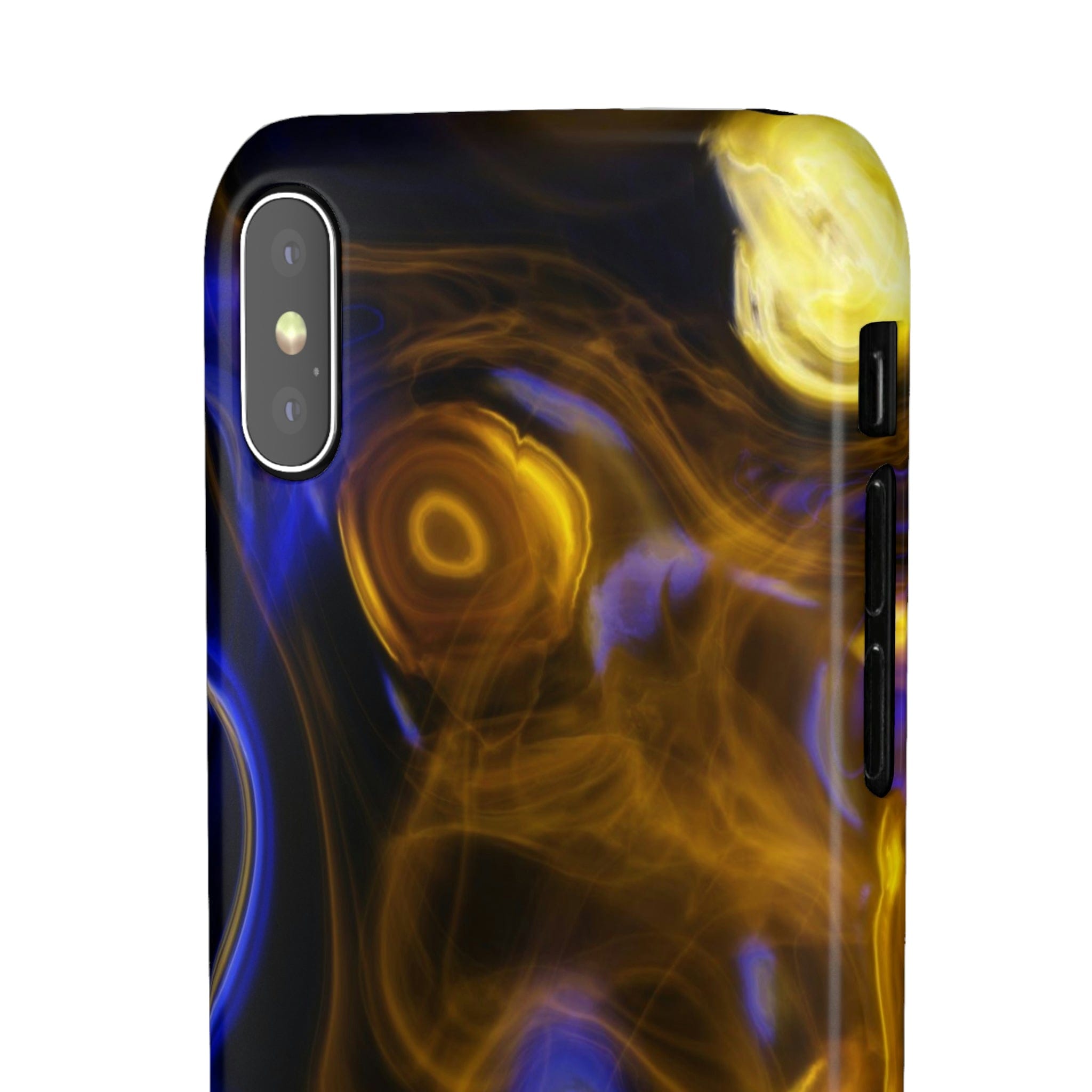 CASEBOB Phone Case Yellow Marble iPhone Case (Slim)