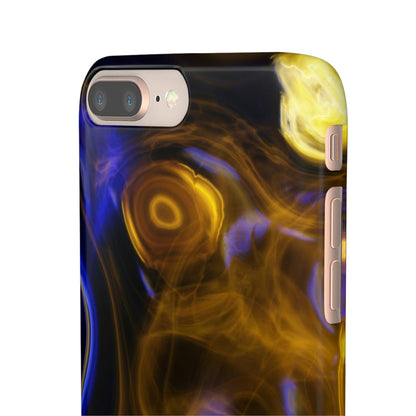 CASEBOB Phone Case Yellow Marble iPhone Case (Slim)