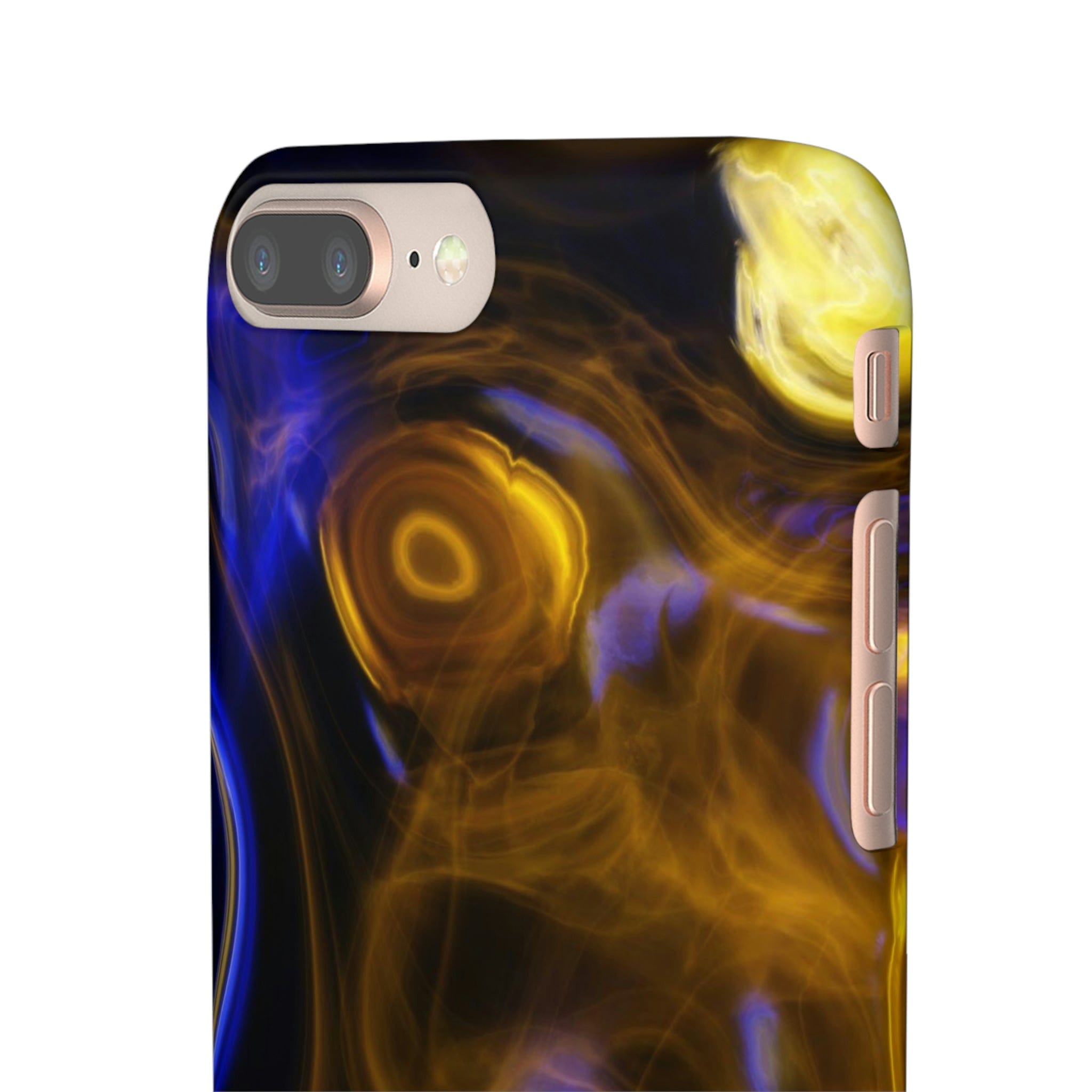 CASEBOB Phone Case Yellow Marble iPhone Case (Slim)