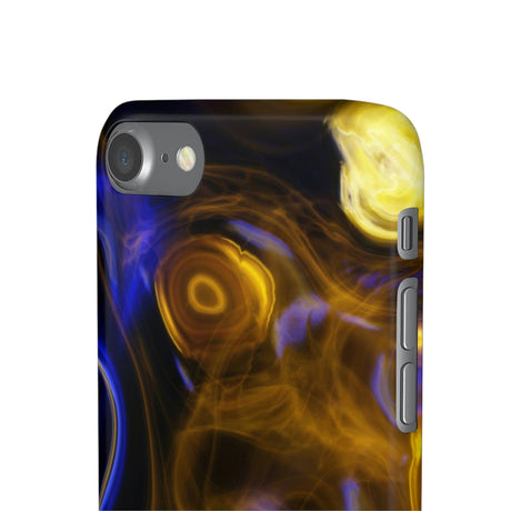 CASEBOB Phone Case Yellow Marble iPhone Case (Slim)