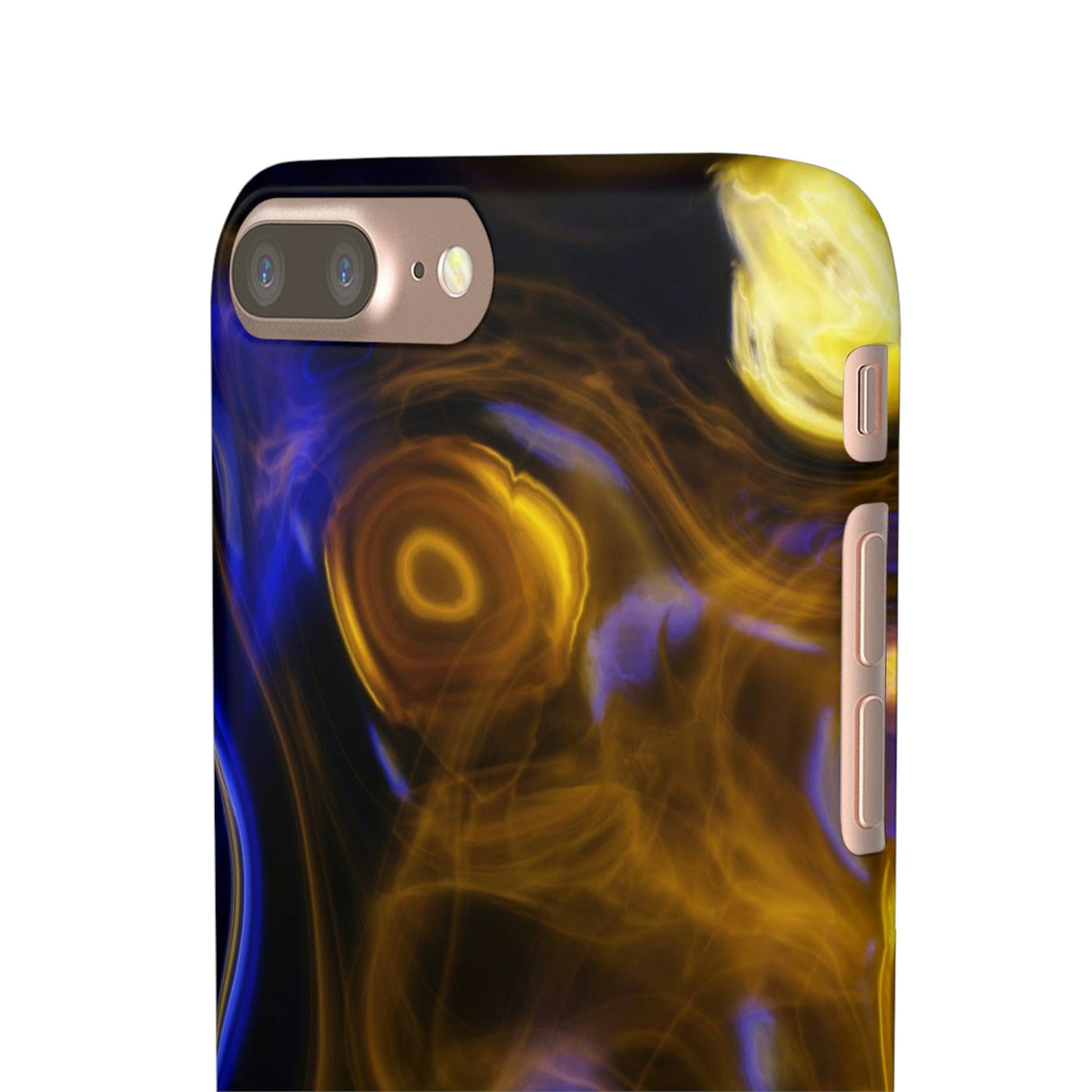 CASEBOB Phone Case Yellow Marble iPhone Case (Slim)