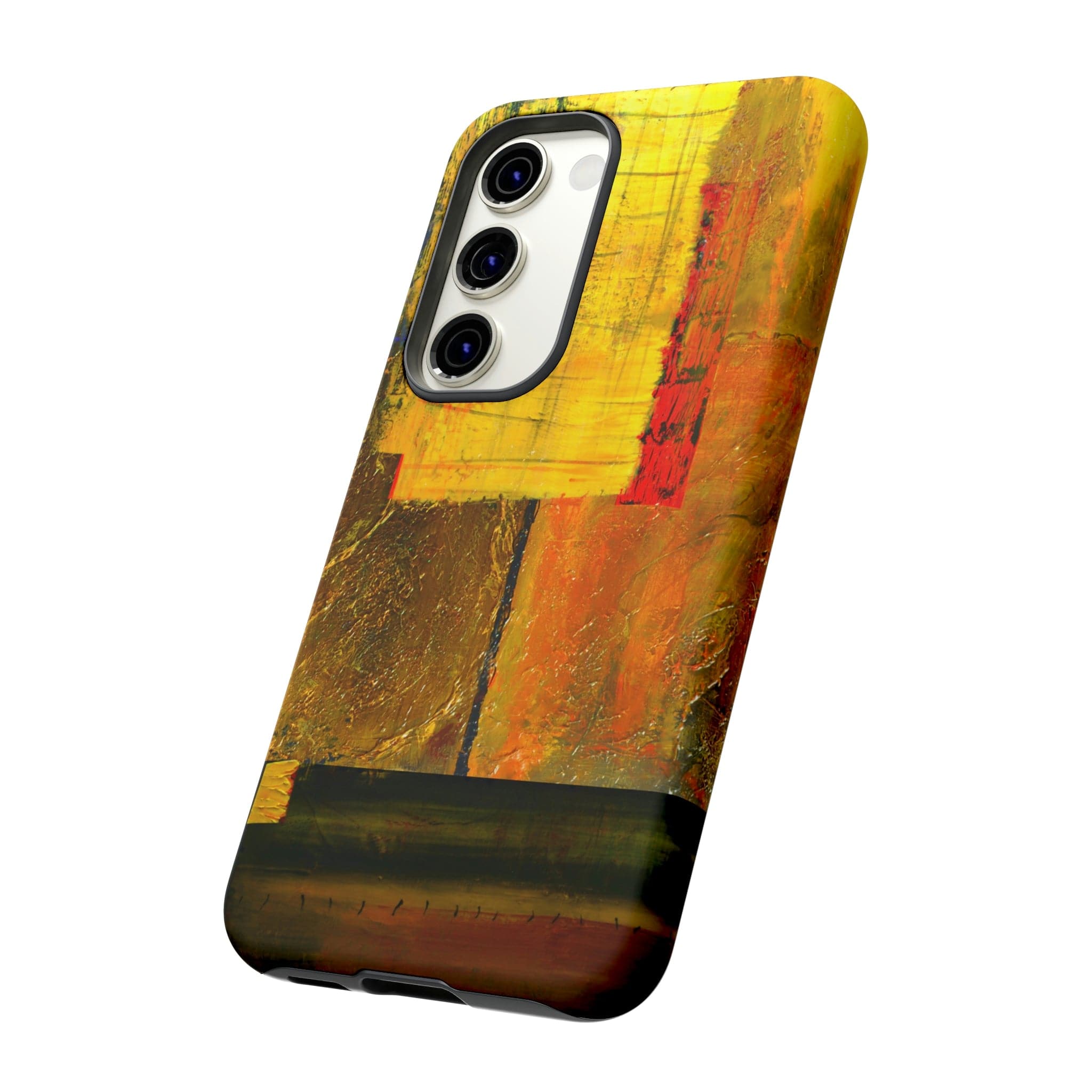 CASEBOB Phone Case Yellow Painting Android Case (Protective)