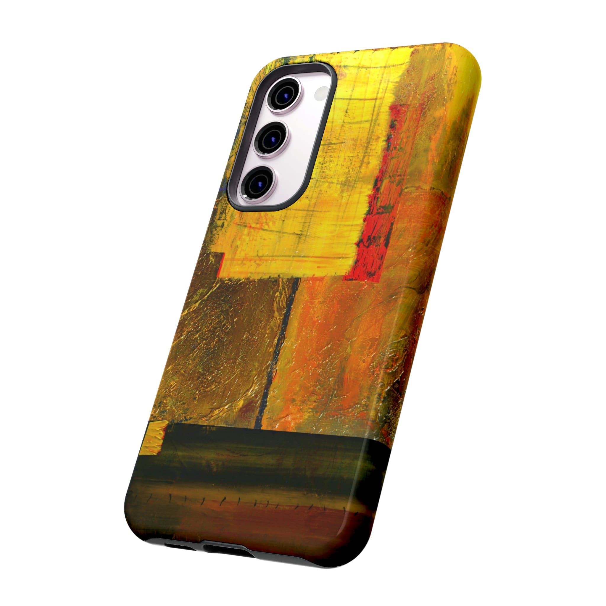 CASEBOB Phone Case Yellow Painting Android Case (Protective)