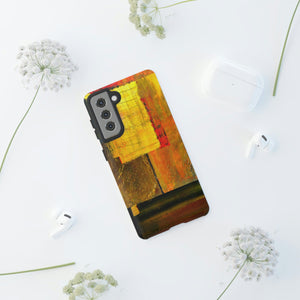 CASEBOB Phone Case Yellow Painting Android Case (Protective)