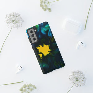 CASEBOB Phone Case Yellow Spot Ink Art Android Case (Protective)