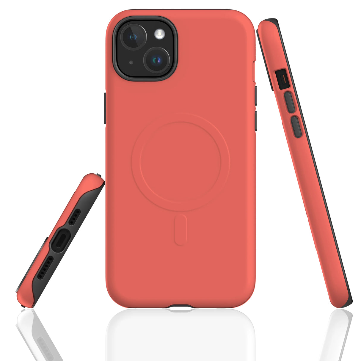 Living Coral - Handyhülle für iPhone | Schützend + Magsafe® kompatibel